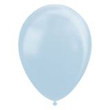 Globos Balloons Pearl Light Blue 30cm, 10st.