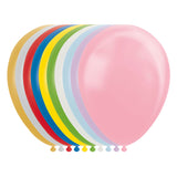 Globos balloons metallic pearl mix colors 30 cm, 100th.