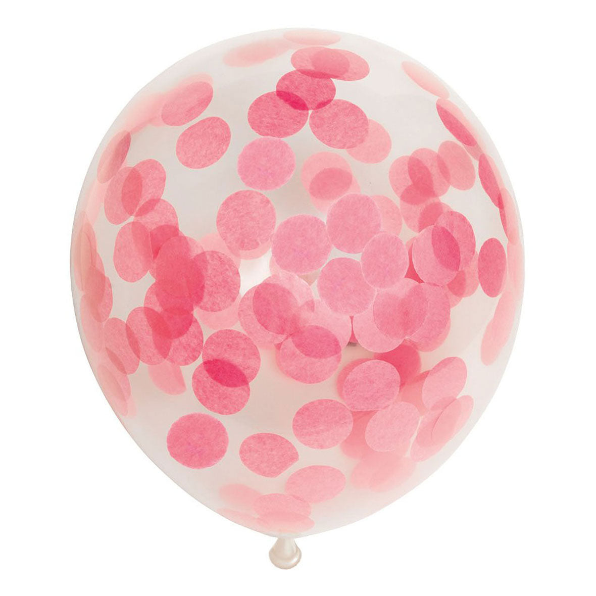 Confetti Balloons Papier Konfetti Baby Pink 30 cm, 6st.