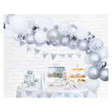 Globos Balloons Boog Set Silver