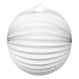 Globos Paper Lantern okoli belega, 25 cm