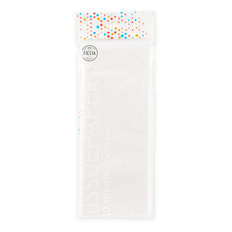 Globos tissuepapier 10 vellen wit, 50x70cm