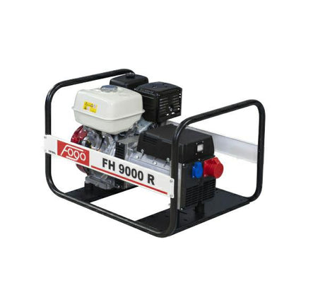 Abi fogo draagbare generator fh 9000 r 7,0kw 400v 230v spanningsstlisatie, honda motor