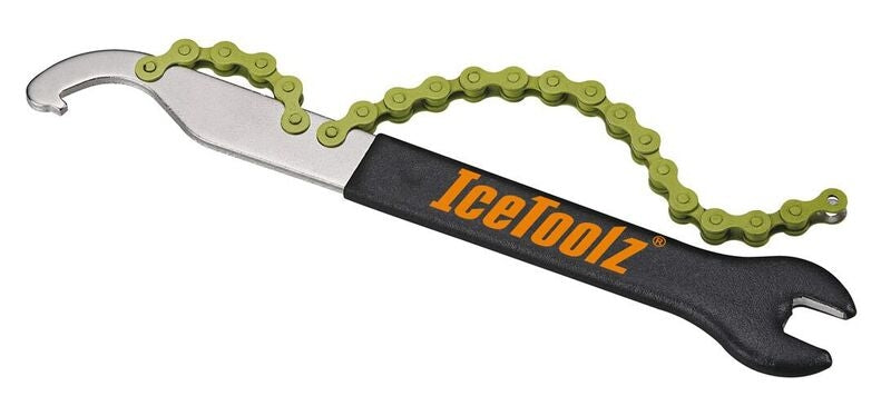 Pedal key with hook and freewheel customer 1 2 x 1 8 ICETOOLZ 34S2