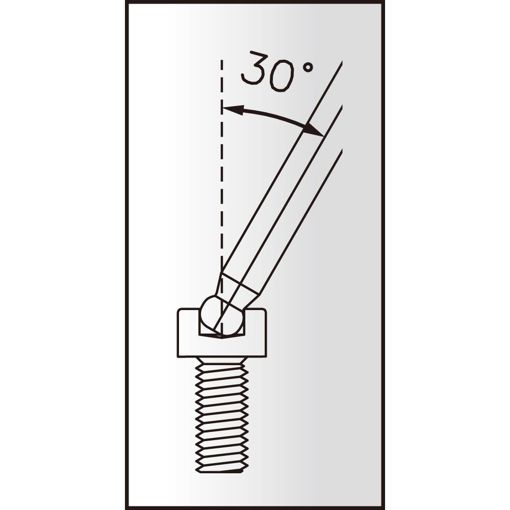 Twinhead Wrench Icetoolz 7m25 - 2.5 mm Allen keys