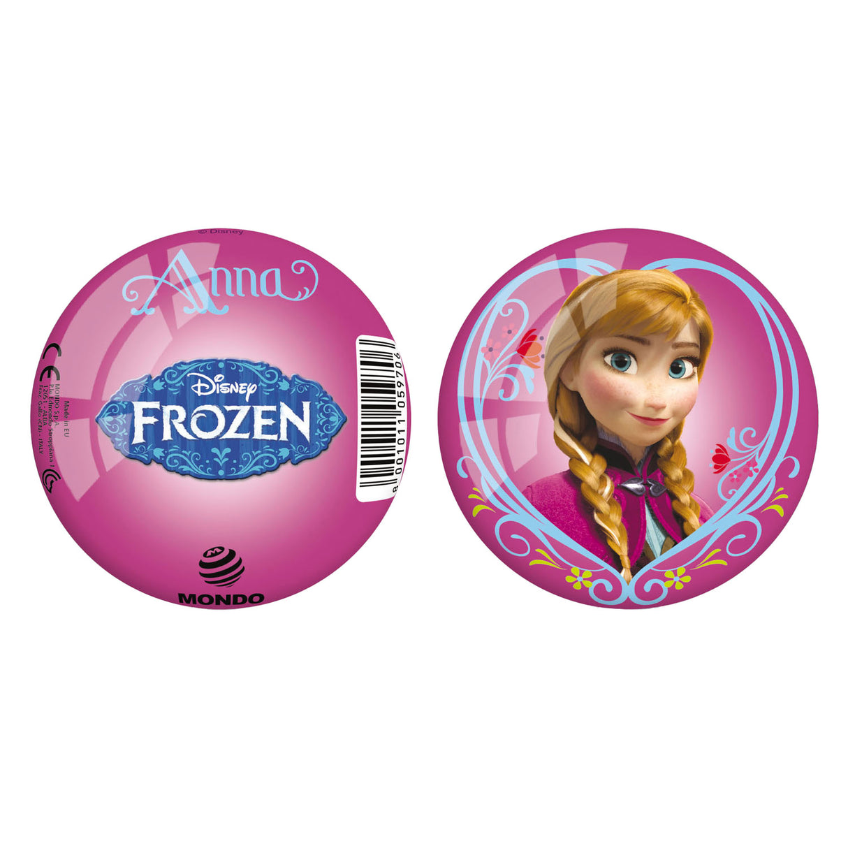 Van der meulen mondo decorbal klein frozen, 6cm