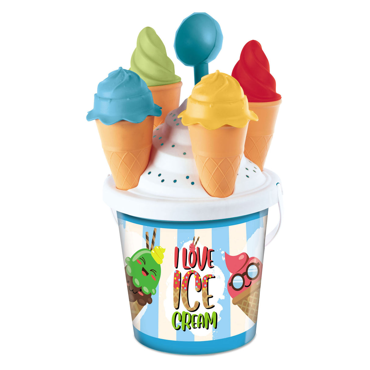 Mondo bucket set ice creams, 11dlg.