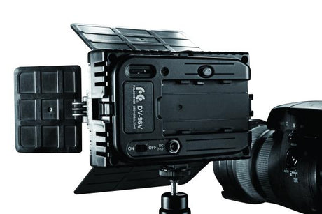 Falcon eyes led lamp set dimbaar dv-96v-k2 incl. accu