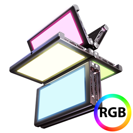 Falcon eyes rgb led lamp pockelite f7 fold