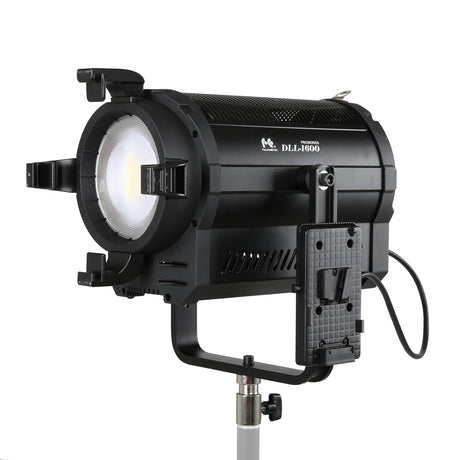 Falcon eyes bi-color led spot lamp dimbaar dll-1600tdx op 230v of accu