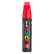 Posca uni verfmarker 17k rood - blokpunt 15mm