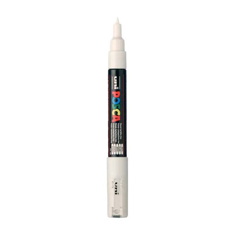 Uni posca verfmarker 1mc wit - conische punt - 1 mm