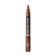 Uni posca verfmarker 1mc bruin - conische punt - 1 mm