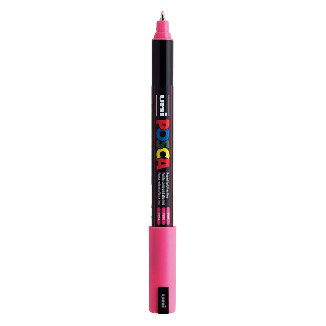 Uni posca marker pc-1mr roze - extra fine 0,7mm