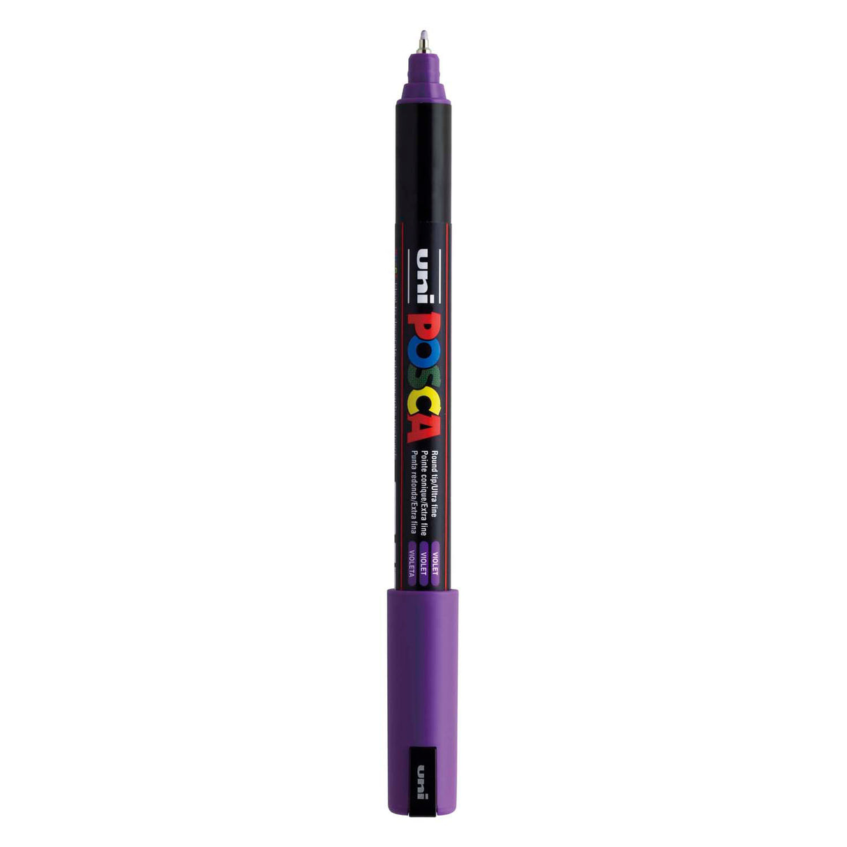 Uni posca marker pc-1mr paars - extra fine 0,7mm