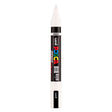 Uni posca brushmarker pc5br wit - brushpunt 1-4 mm