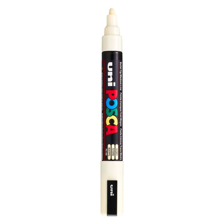 Uni posca verfmarker pc5m ivoor - conische punt 2,5 mm