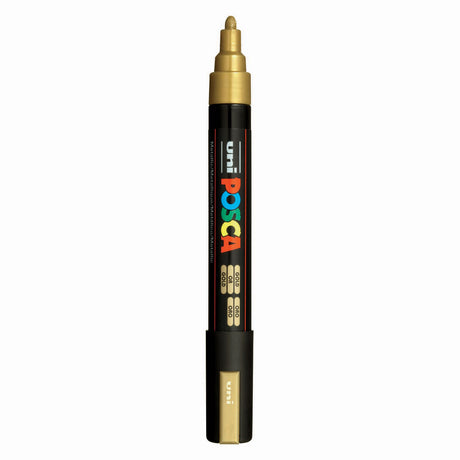 Uni posca verfmarker pc5m goud - conische punt 2,5 mm