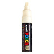 Uni posca verfmarker 8k ivoor - beitelpunt 8mm