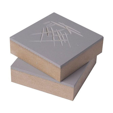 Essdee linoleum stempelblok 75x75 mm - 2st.