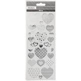 Http: www.cchobby.nl stickers-harten-vel-10x24-cm-ca-25-stuk-zilver-1-vel