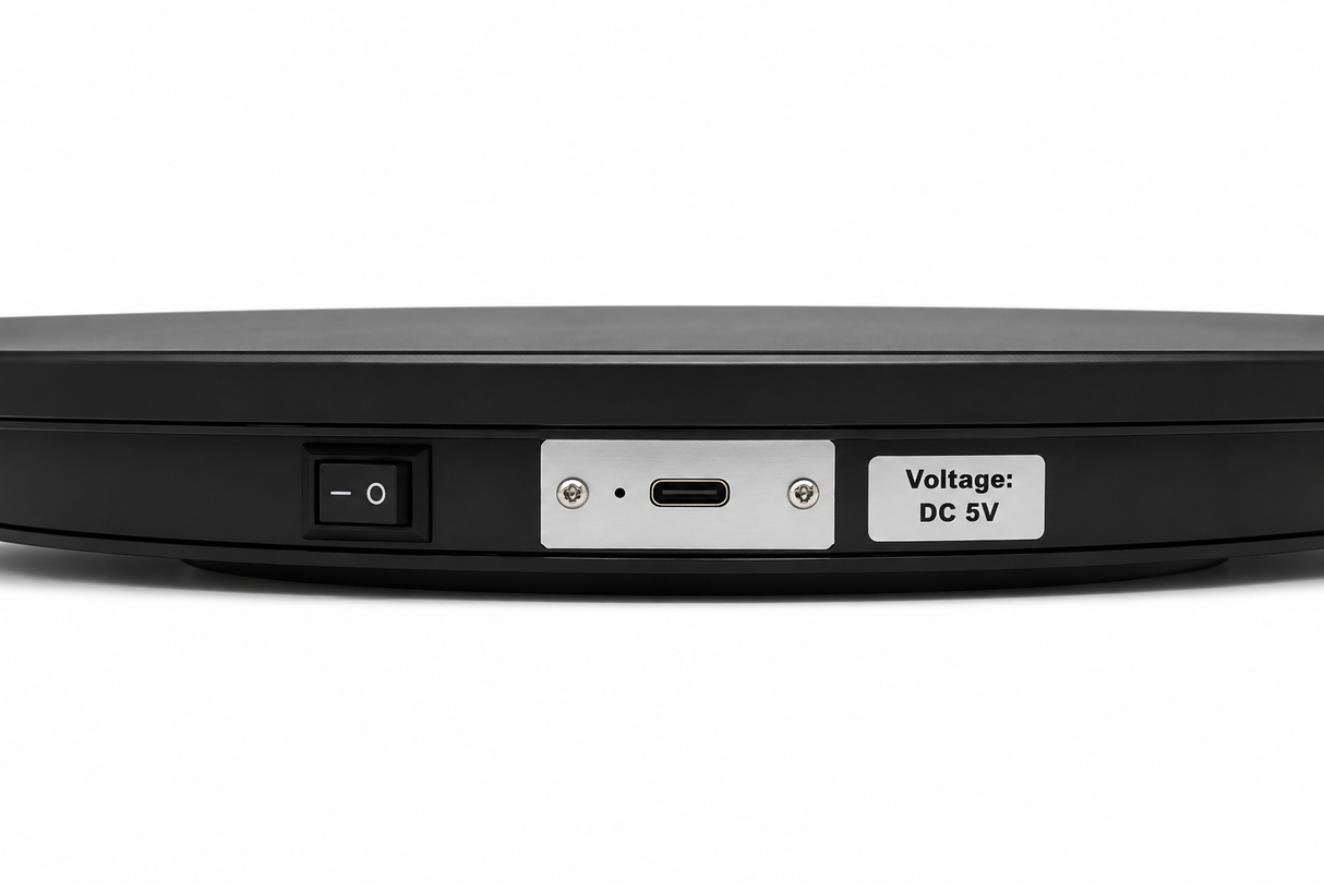 Falcon eyes mini draaiplateau t360-a3 zwart 60 cm tot 40 kg