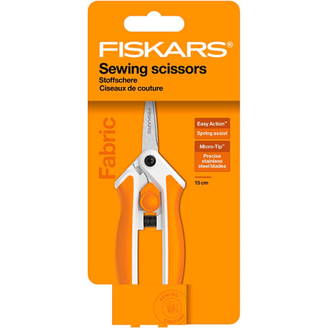 Creativ company http: www.cchobby.nl fiskars-soft-touch-schaar-l-15-cm-micro-spids-1-stuk