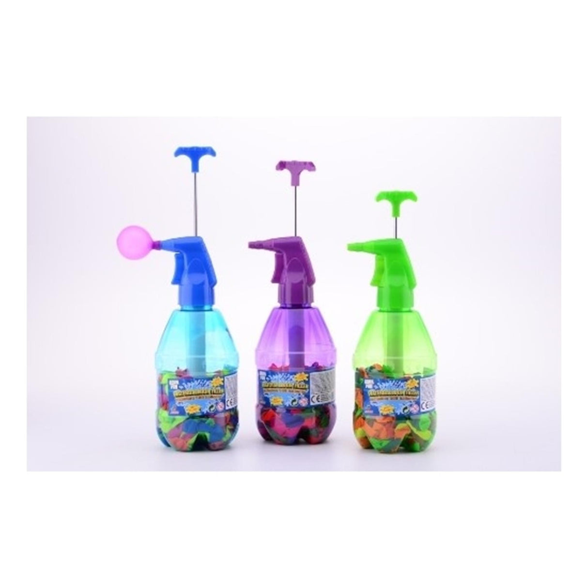Johntoy aqua waterballonvuller met 250 neon waterbommen