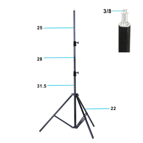 Falcon eyes lampstatief i-2601 92-260 cm