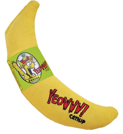 Yeowww banan med catnip