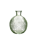 Ideas 4 seasons vaas bologna groen ø9,5xh12cm.
