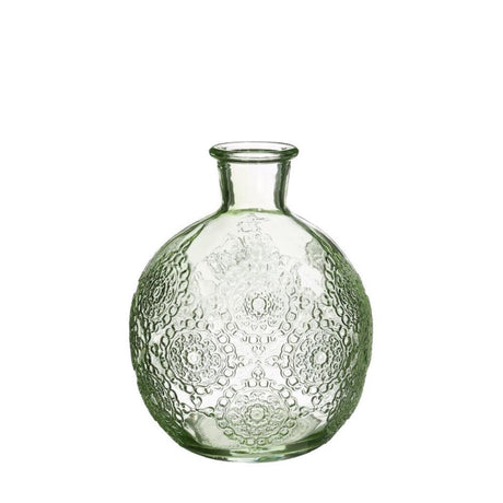 Ideas 4 seasons vaas bologna groen ø9,5xh12cm.
