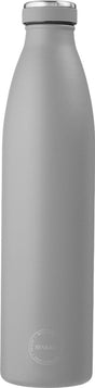Aya ida aya ida - drinking bottle - thermosfles - drinkfles - waterfles - to go - 1000ml - light grey nieuw!