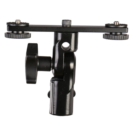 Falcon eyes twin mount tilting bracket + 2 x flitsschoen cld-14a