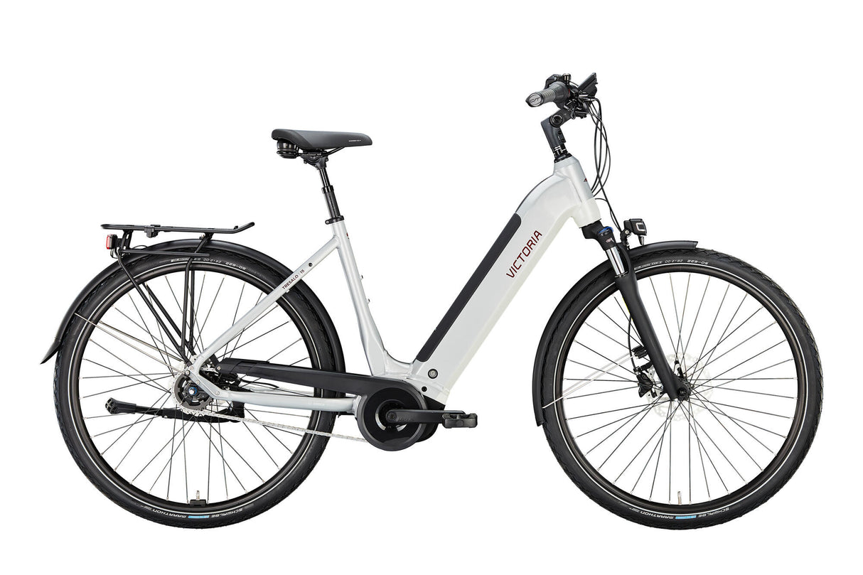 Victoria elektrische trekkingfiets tresalo 15 (#1) ebike vict. tresalo 15 28 44 5sp fh silver