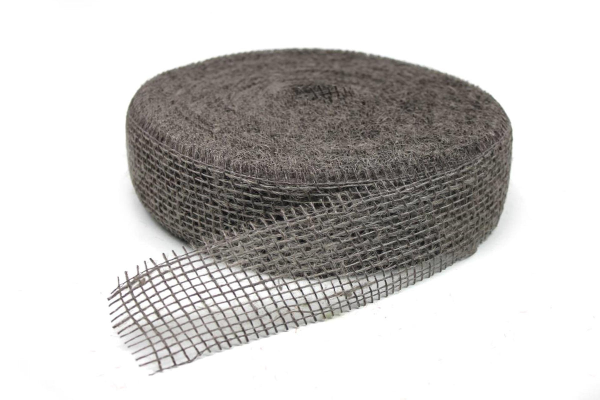 Sizoband â® jute taupe 5cm ã— 40m