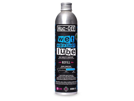 Muc-off fietsonderhoud wet lube 300ml navulverpakking
