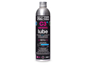 Muc-off fietsonderhoud c3 wet ceramic lube 300ml navulverpakking - 299018
