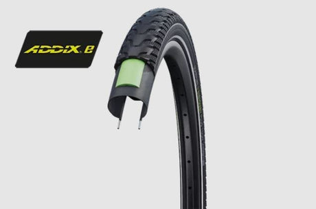 Schwalbe energizer plus green guard 50-622(28x2.00) zwart reflex