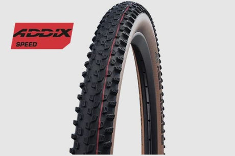 Schwalbe vouwband racing ray super race 29 x 2.35 60-622 mm - transparant sidewall