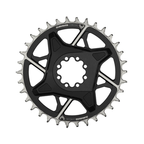 Sram kettingblad t-type eagle 34t dm - 6mm offset xx downhill zwart