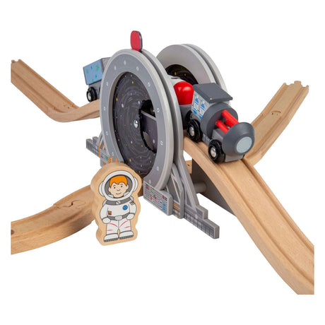 Bigjigs houten rails - ruimtebrug