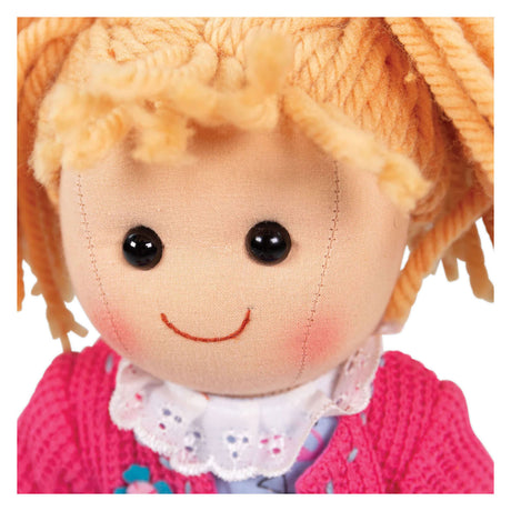 Bigjigs stoffen pop maggie 34 cm