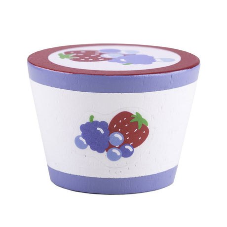 Bigjigs houten yoghurt, per stuk