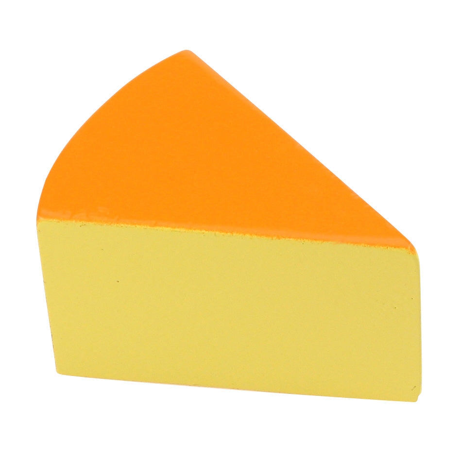 Bigjigs houten kaas, per stuk