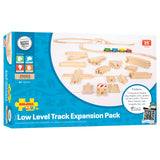 BigJigs Wooden Rails Expansion Set, 25dlg.