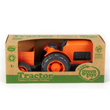 Green Toys Tractor with Trailer Orange