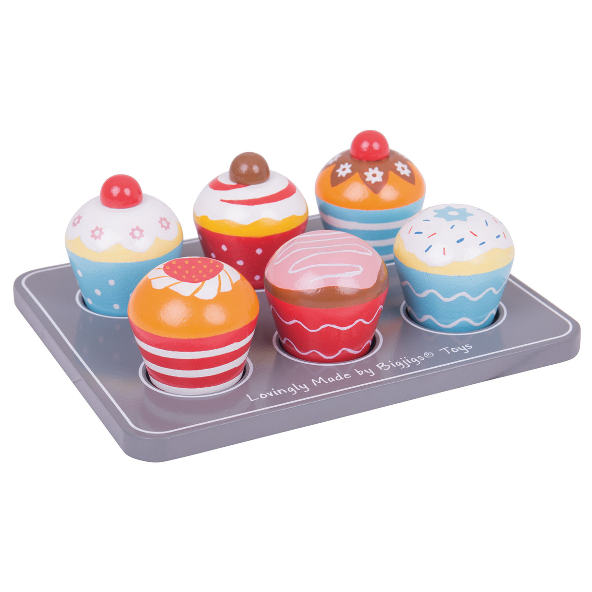 Bigjigs hëlze muffin Set