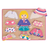 Bigjigs Wood Dressing Puzzle Girl, 10 ..