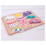 Bigjigs Wood Dressing Puzzle Girl, 10 ..